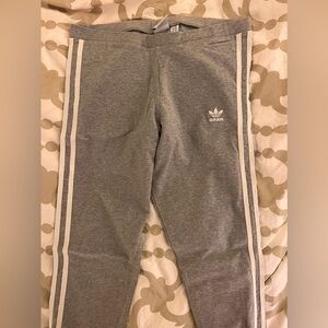 Adidas Gray Track Pants Medium